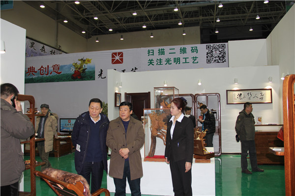 光明工藝品展覽會(huì)上受歡迎