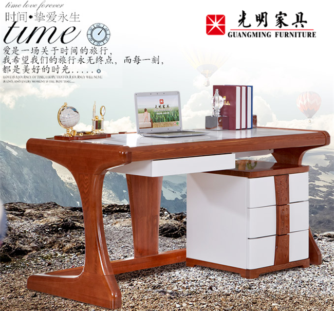 辦公桌選購常識(shí)，實(shí)木辦公桌的優(yōu)缺點(diǎn)