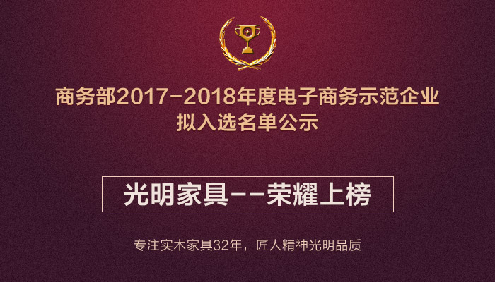 光明集團(tuán)榮獲“商務(wù)部電子商務(wù)示范企業(yè)”榮譽(yù)稱號