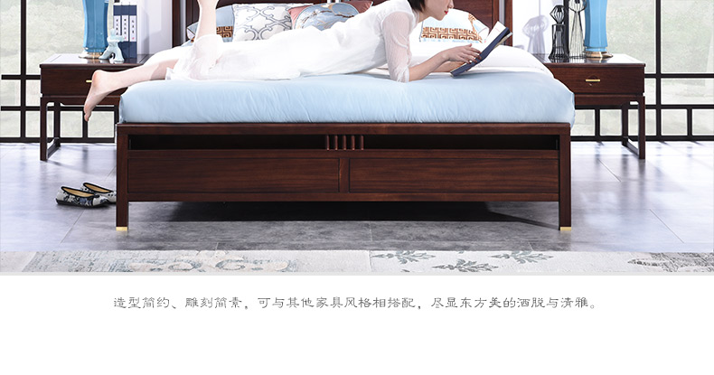 實(shí)木床