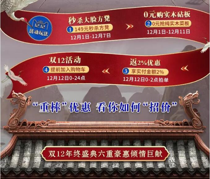 “重棒”優(yōu)惠  大鬧12.12！光明家具年終狂歡盛典燃爆雙12