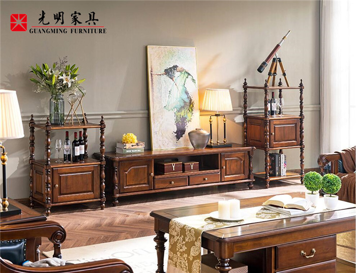 別墅豪宅與美式實(shí)木家具很配哦！豪宅美式實(shí)木家具欣賞