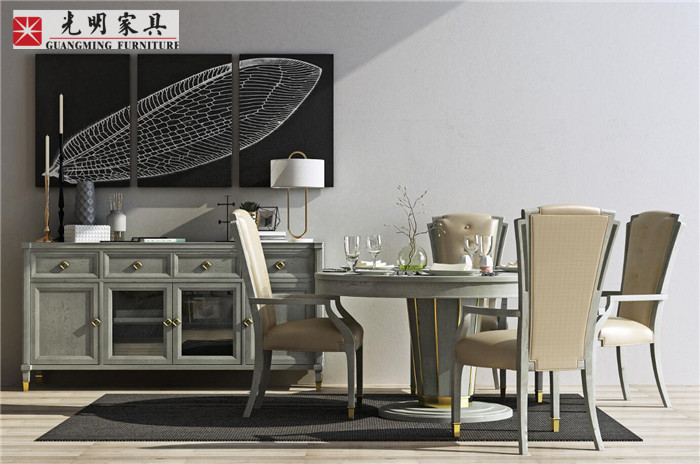 美式輕奢風格實木家具 具有的獨特內涵